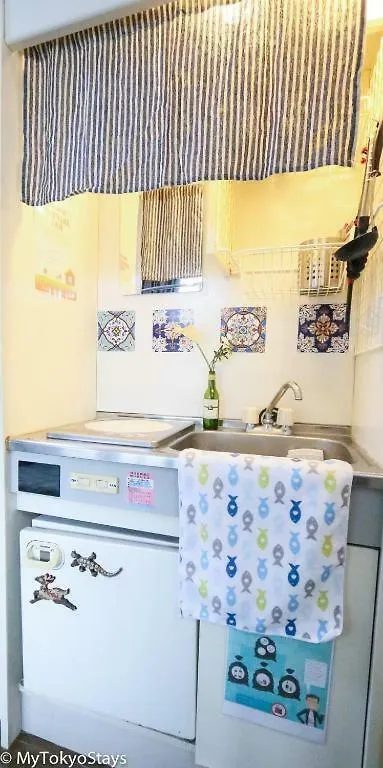 Tatil Evi Great Price Studio Loft Apt Hatsudai-Shibuya, Monthly Stays Ok, Tv & Wifi Available! C-#36 Tokyo